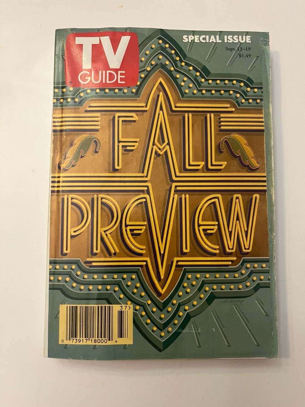 TV Guide Magazine September 13-19 1997 Fall Preview Special Issue